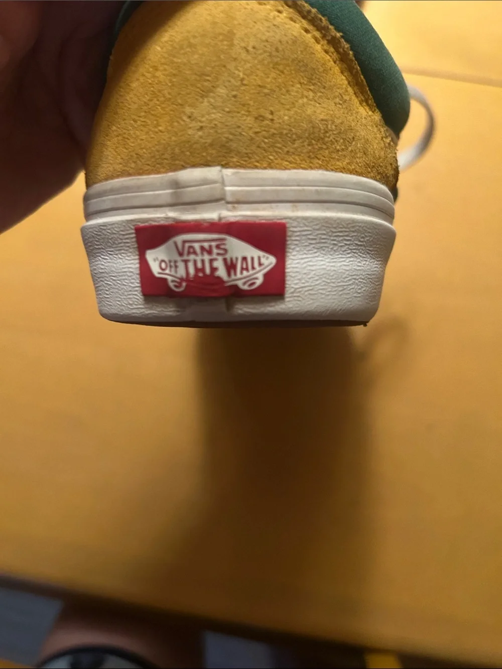 Vans Men's Low-Top Sneakers in Blue, Green & White